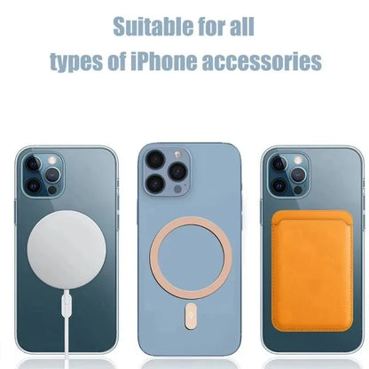 Magnetisk Metallring för MagSafe – För Mobilhållare & Trådlös Laddning